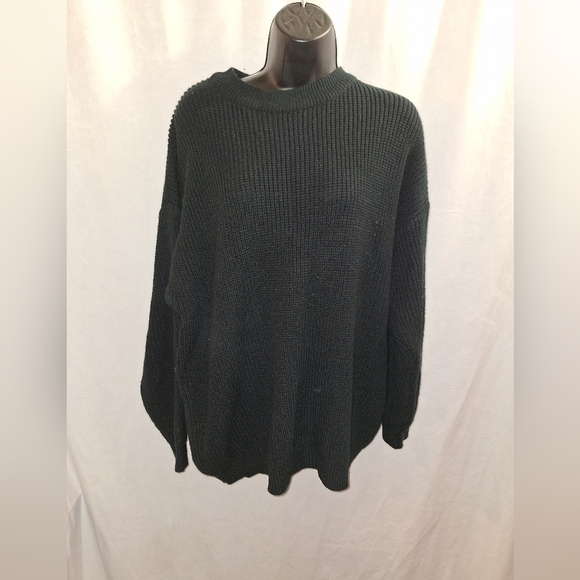 Roman's black knitted sweater size 1X - Picture 1 of 5